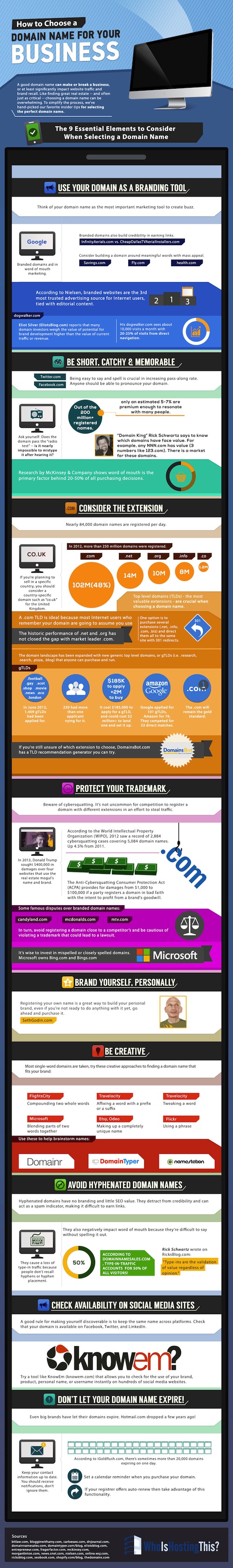 9-essential-elements-choosing-domain-name-infographic