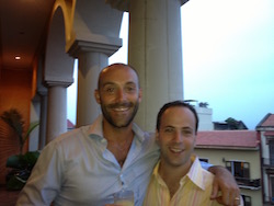 Andrew Rosener and Elliot Silver in Casco Viejo, Panama