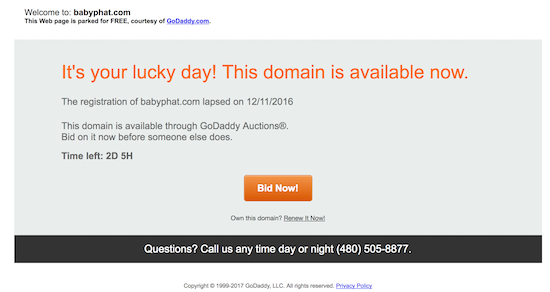 BabyPhat.com Domain Name